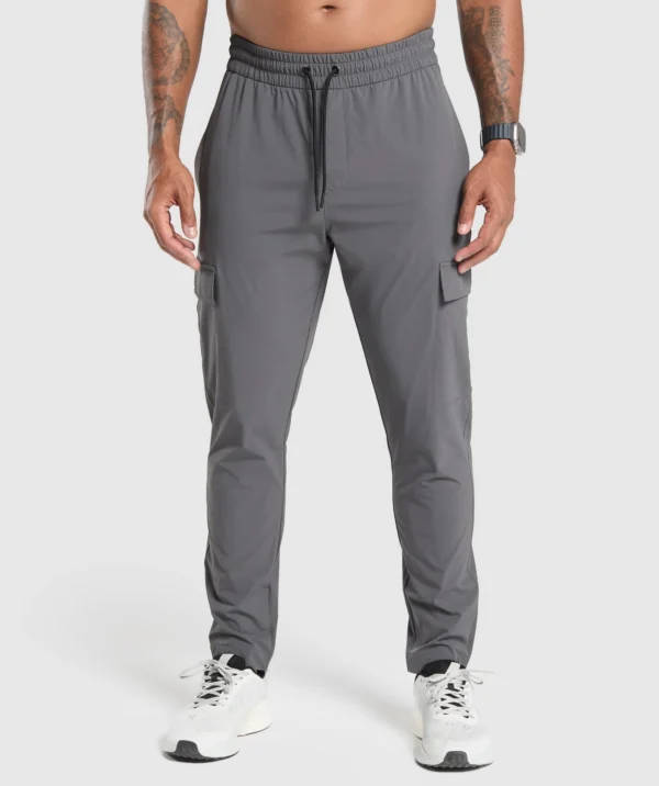 Stretch Woven Cargo Pants - Image 2